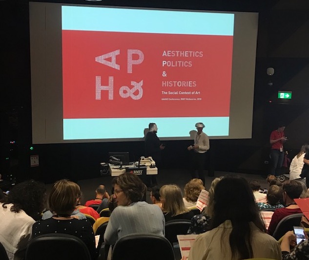 Aesthetics Politics and Histories AAANZ 2018 conference